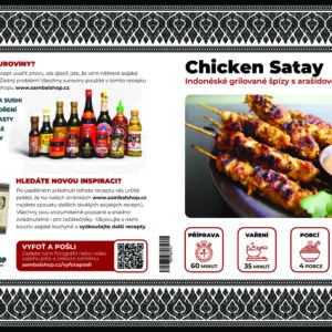 ROSELAN Recept na přípravu Satay