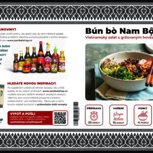 ROSELAN Recept na přípravu Bun Bo Nam Bo
