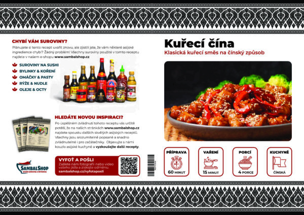 ROSELAN Recept na přípravu Nejlepší "Kuřecí čína"