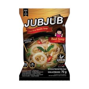 Jub Jub Instantní rýžové nudle s hovězí příchutí 70g