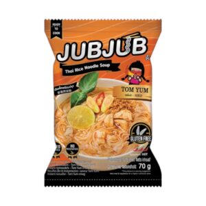 Jub Jub Instantní rýžové nudle s příchutí Tom Yum 70g