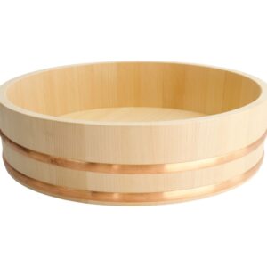 Tokyo Design Studio Dřevěná mísa na přípravu Sushi rýže Hangiri 36cm