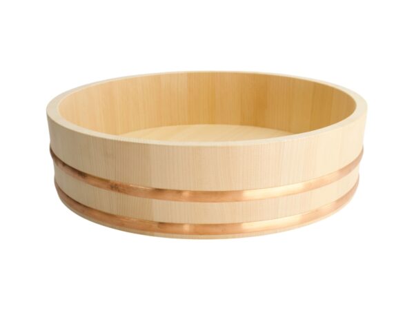 Tokyo Design Studio Dřevěná mísa na přípravu Sushi rýže Hangiri 36cm