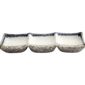 Tokyo Design Studio Misky na omáčky Tajimi (Blue/White) 3ks