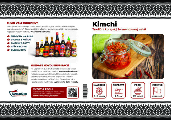 ROSELAN Recept na přípravu Kimchi