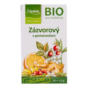 Čaj Zázvorový s pomerančem 30 g BIO   MEDIATE