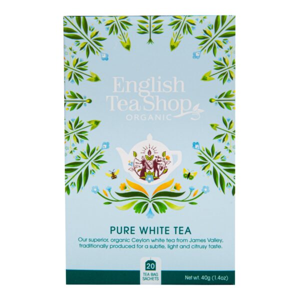 Čaj Bílý 20 sáčků BIO   ENGLISH TEA SHOP