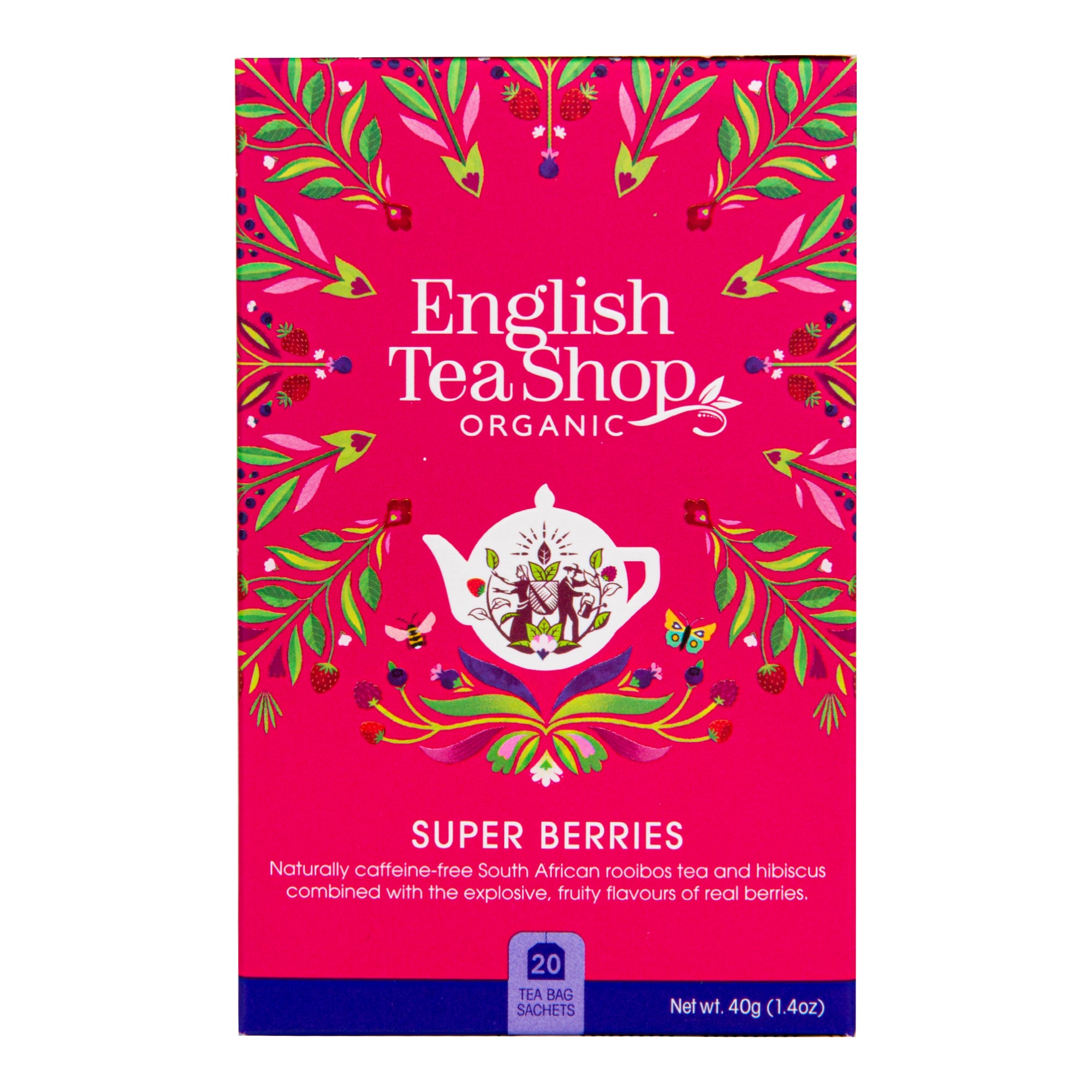 Čaj Super ovocný 20 sáčků BIO   ENGLISH TEA SHOP
