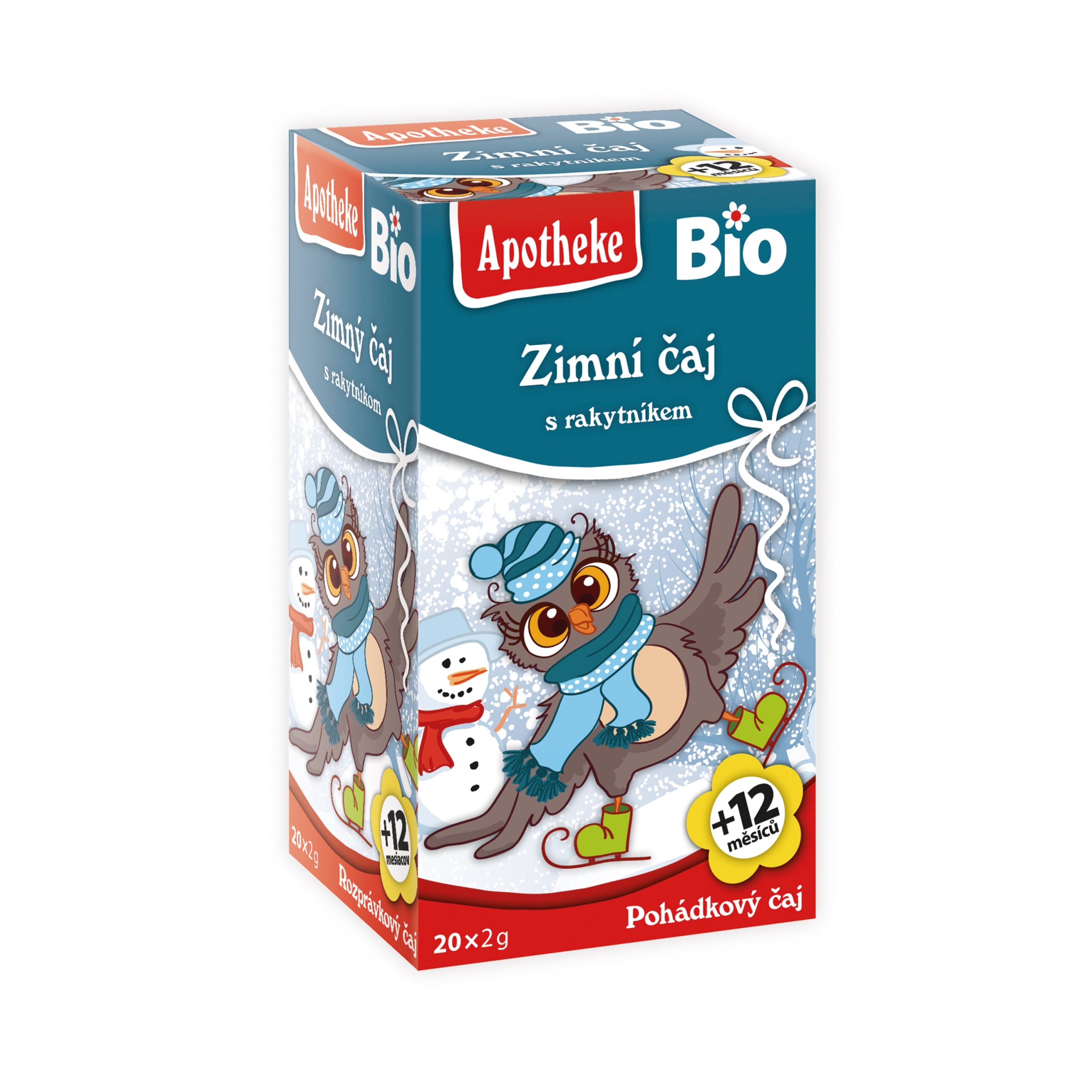 Čaj dětský Zimní s rakytníkem 20 sáčků 40 g BIO   MEDIATE