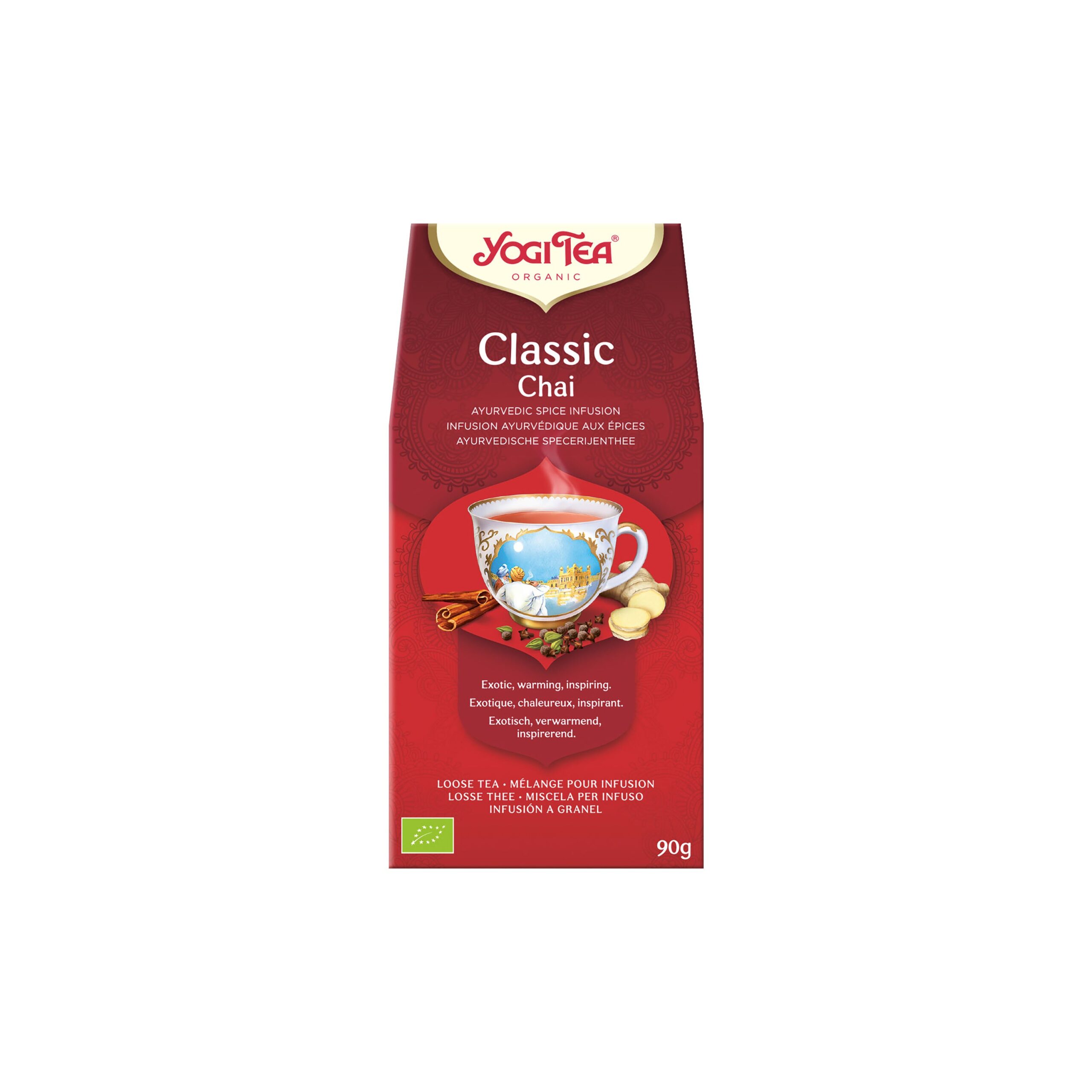 Čaj Classic Chai sypaný 90 g BIO   YOGI TEA