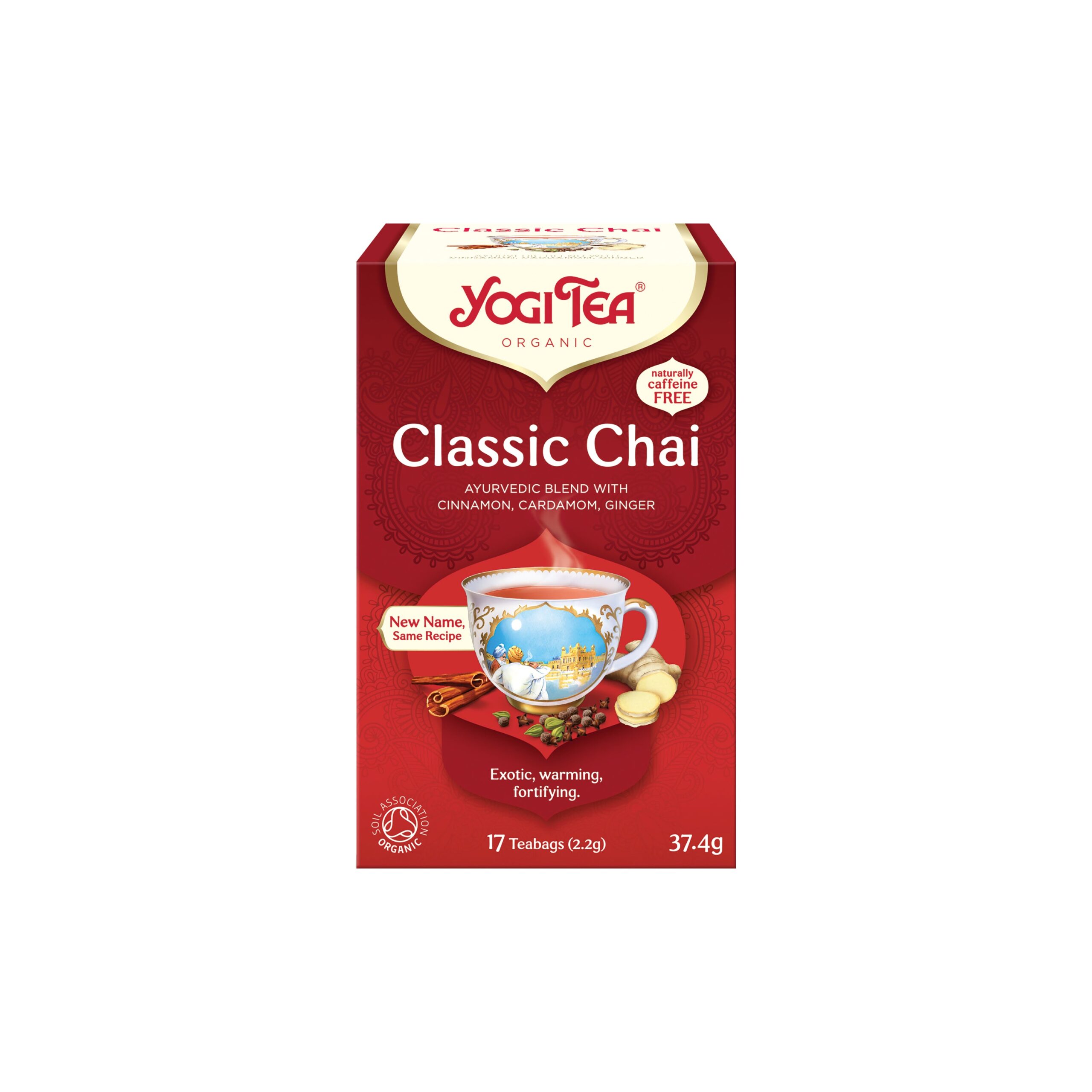 Čaj Classic 17 sáčků 37,4 g BIO   YOGI TEA
