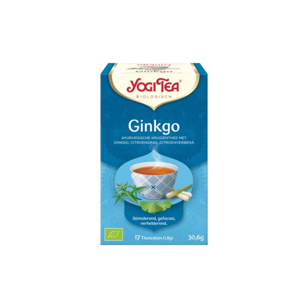 Čaj Ginkgo 17 sáčků 30,6 g BIO   YOGI TEA
