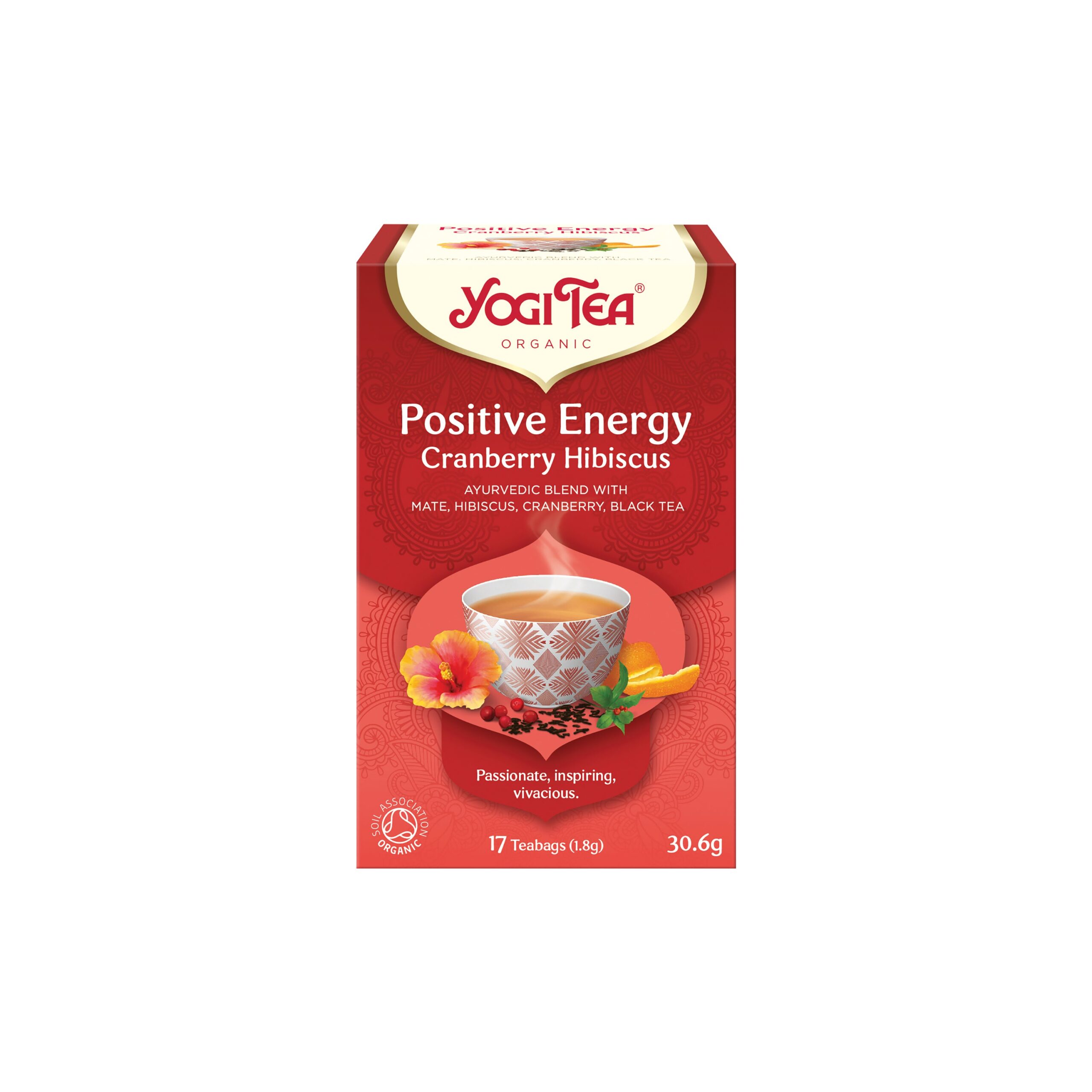 Čaj Positivní energie 17 sáčků 30,6 g BIO   YOGI TEA