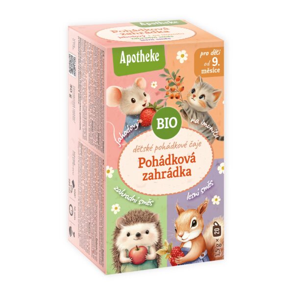 Čaj dětský Pohádková zahrádka 4v1 20 sáčků 30 g BIO   MEDIATE