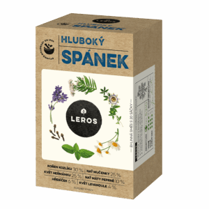 LEROS Bylinný čaj Hluboký spánek - nálev. sáčky (20 x 1 g) - pro lepší kvalitu spánku