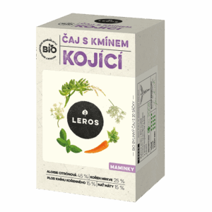 LEROS Čaj s kmínem kojící BIO - nálev. sáčky (20 x 1,8 g) - pro podporu kojení a dobrého trávení