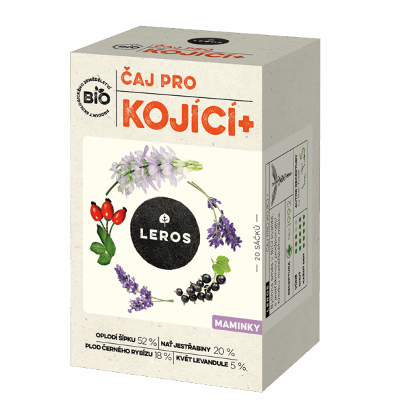 LEROS Čaj pro kojící+ BIO - nálev. sáčky (20 x 2 g) - podpora tvorby mateřského mléka