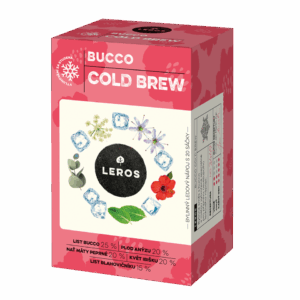 LEROS Bylinná směs Bucco Cold Brew - nálev. sáčky (20 x 1,5 g) - na přípravu ledového čaje
